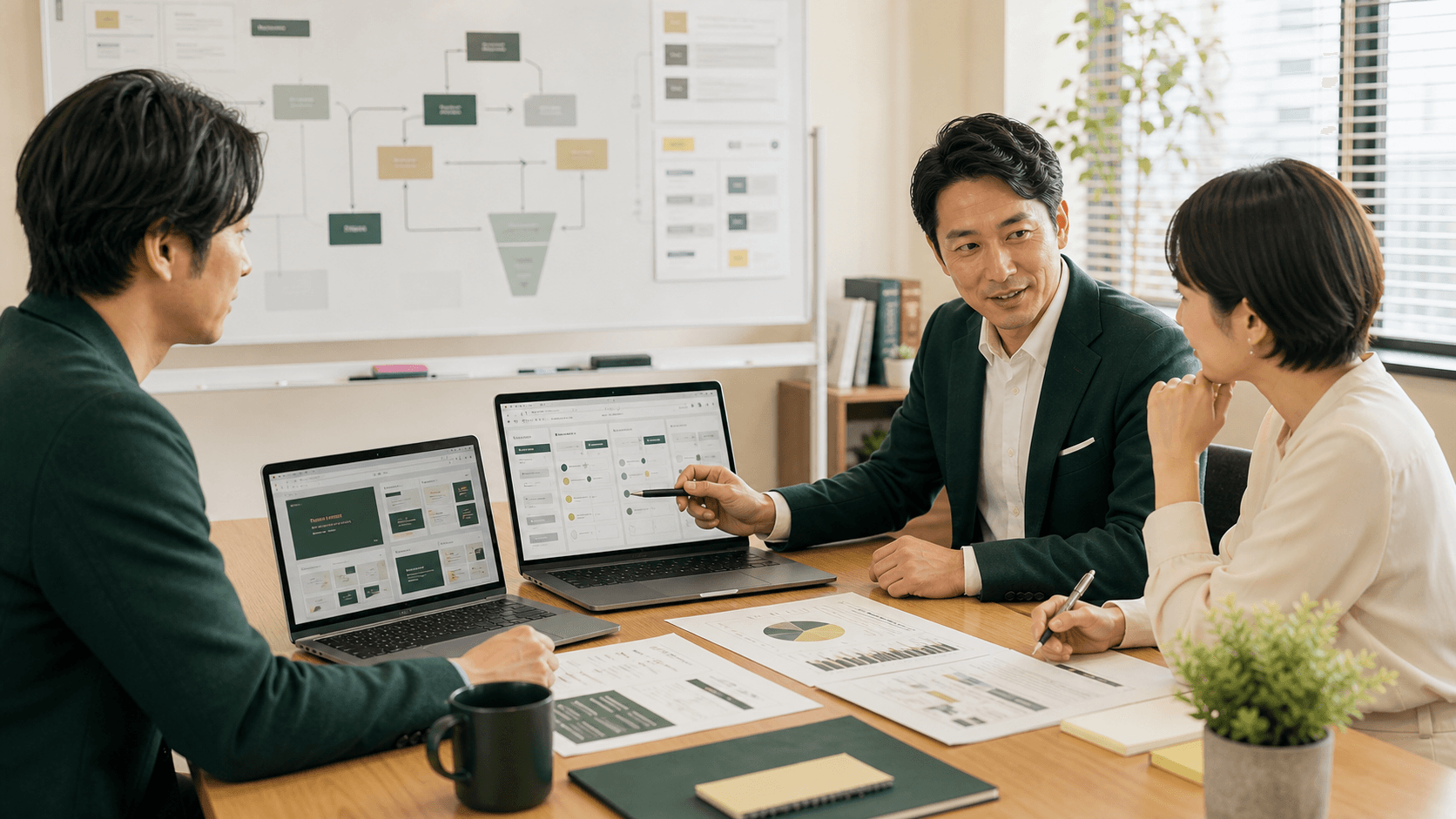 B2B営業とIT会社の商談後フォローを整えるAI顧問事例