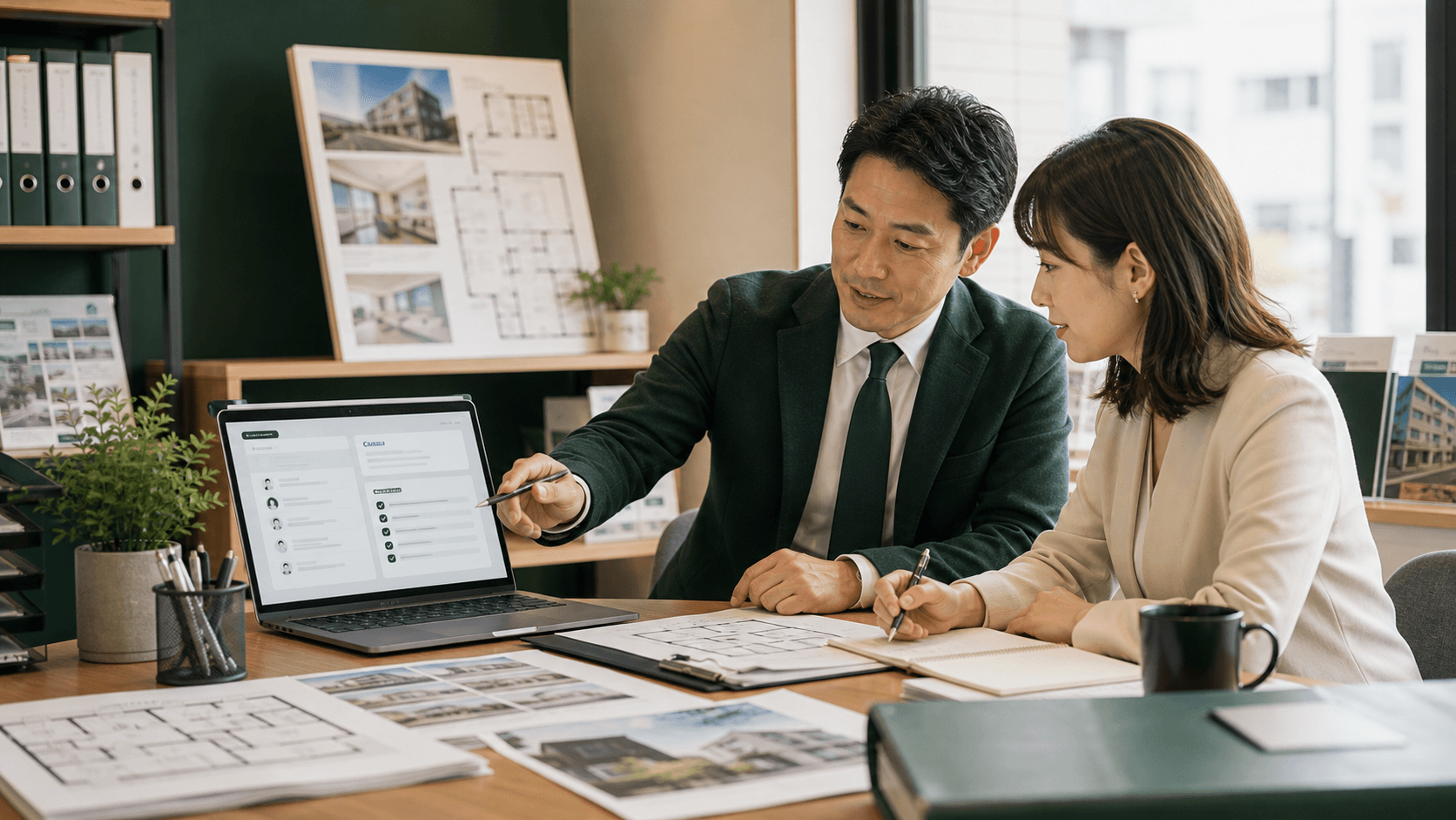 不動産会社の追客と提案業務を整えるAI顧問事例